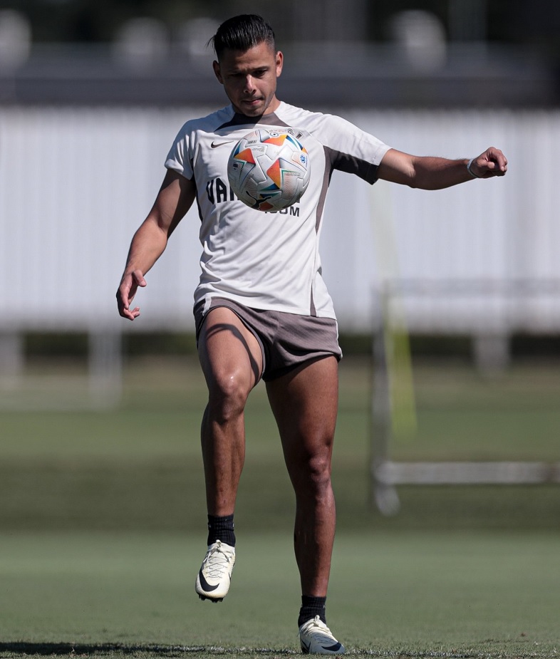 Romero em treino do Corinthians - Foto: Rodrigo Coca/Ag Corinthians 